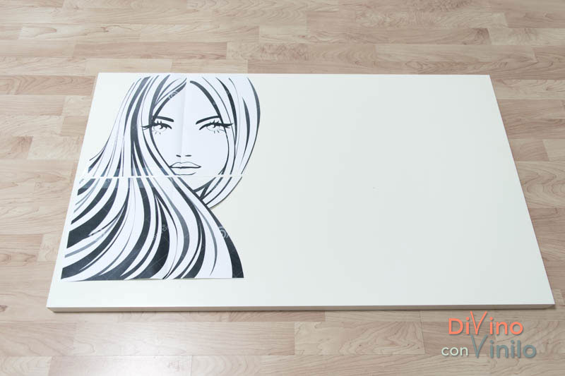 vinilo decorativo DIY paso a paso