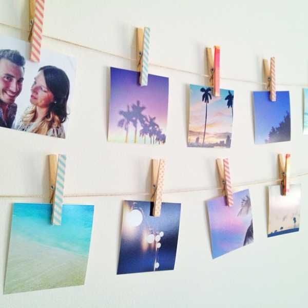 reciclar con washi tape pinzas para la ropa