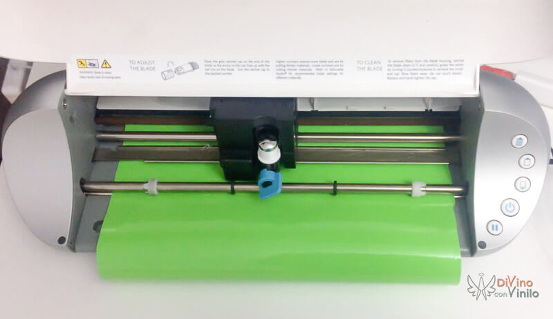 cómo hacer plantillas de vinilo con la Silhouette Portrait