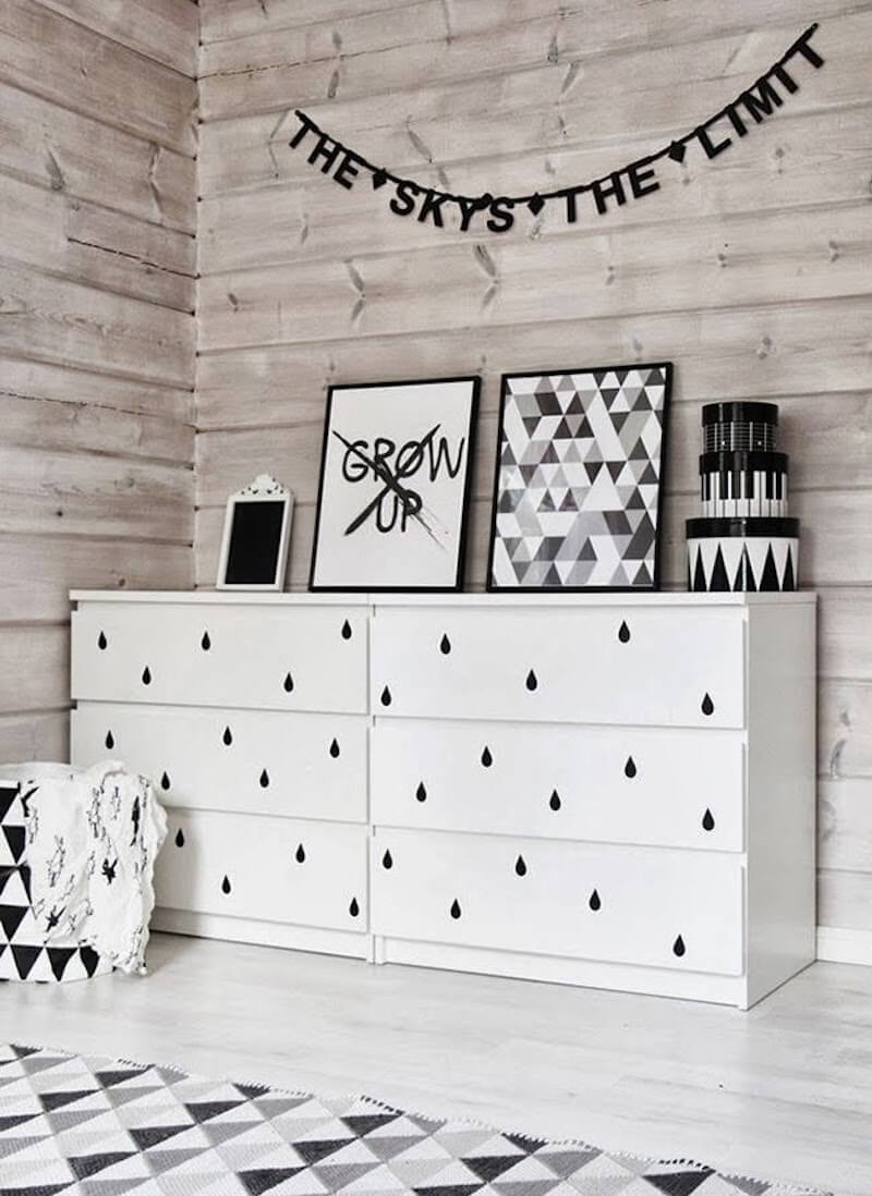 Fantástico márketing Remolque Las mejores ideas para tunear muebles de Ikea con vinilo