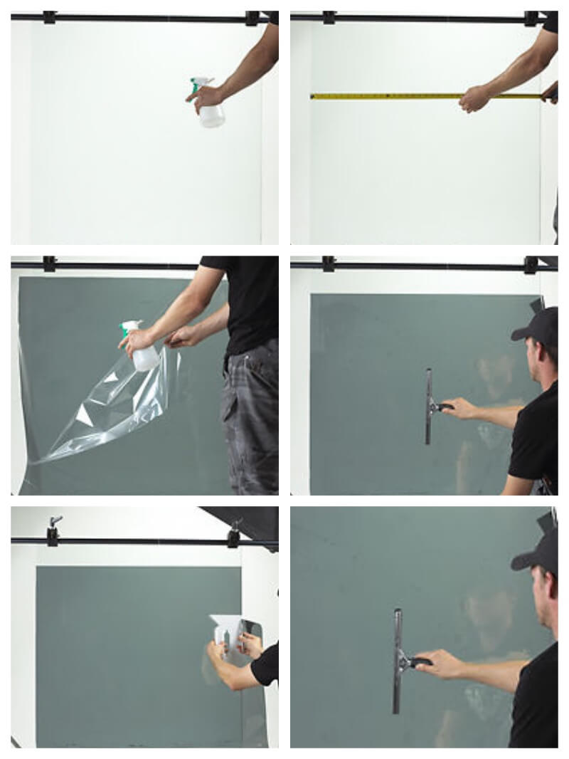 cómo instalar vinilo traslucido paso a paso