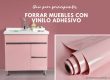 guía práctica para forrar muebles con vinilo adhesivo