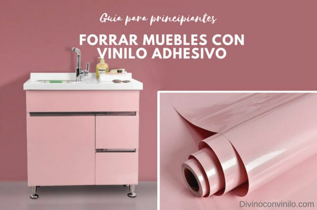 guía práctica para forrar muebles con vinilo adhesivo