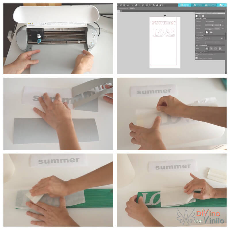 cómo hacer letras de vinilo paso a paso