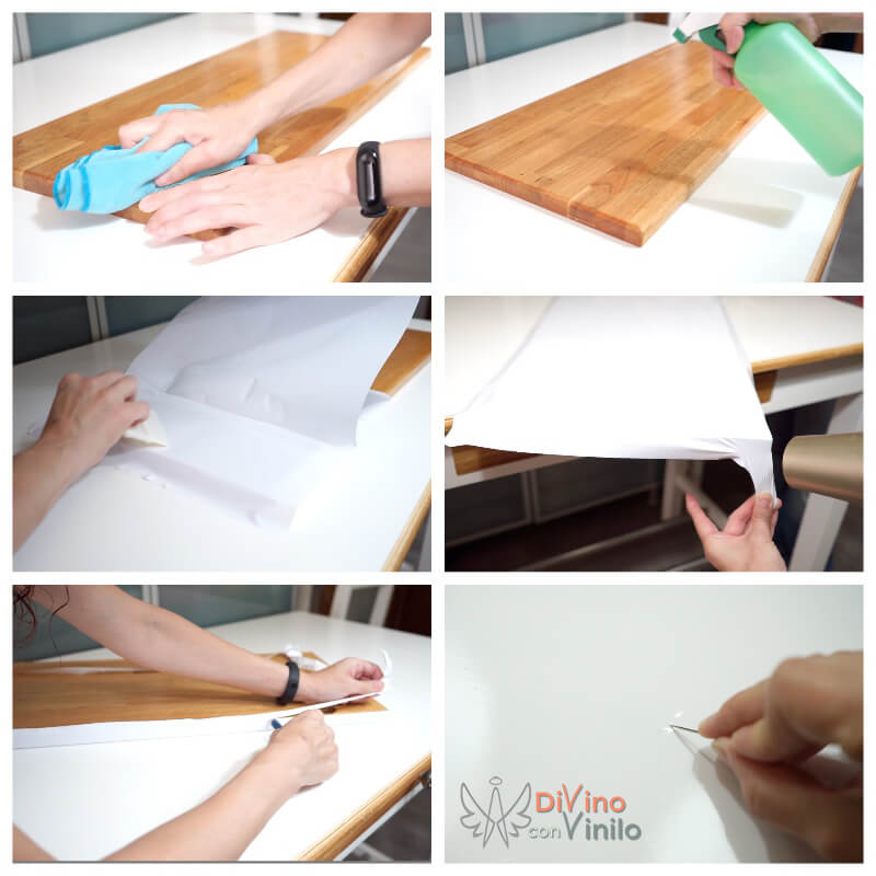 como forrar con vinilo adhesivo los armarios de cocina